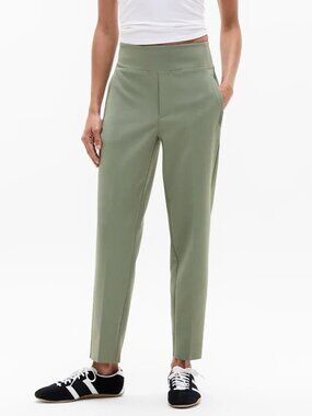 Athleta Endless High Rise Pant Olive Size 6